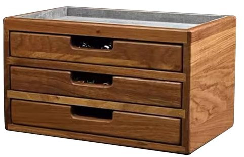 forestalk Wood Pen Display Box, Fountain Pen Collector Organizer Box, with 2/3 Layers Of Drawers - Can Hold 24/36 Pens