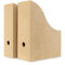Zeitschriftensammler KNUFF Holz-Aufbewahrungsbox im 2-er Set - 9x24x31cm und 10x25x31cm