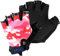 Mecmbj Kind Halb Finger Fahrradhandschuhe, Kinder Sport Handschuhe, rutschfeste Kindersporthandschuhe, zum Radfahren, Bootfahren, Yoga, Skaten, Klettern - rosa Tarnfarbe (Anwendbare Alter:6-12 Jahre)