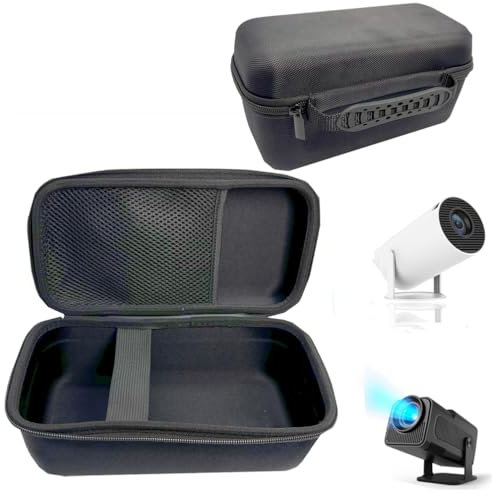 LiLiTok Projector Carrying Case for HY320/HY300 Mini Projector, Protective Hard Case Storage Bag Compatible with Magcu-bic HY300, Waterproof, Shockproof
