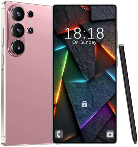 viqee 12+512GB Unlocked Android Smartphone 6.9 HD Display, 4500 mAh Battery, 21+8 MP Dual Camera, Dual-SIM, Face ID & OTG – No Contract