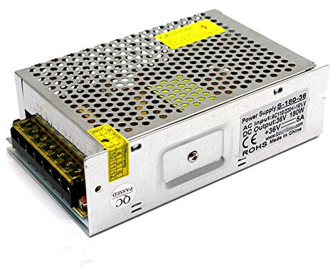 36V 5A 180W LED Alimentation De Puissance De Commutation Transformateur L'industrie de l'alimentation électrique Entraînement Surveillance Moteur électrique 110/220V AC-DC 36V 180 Watt