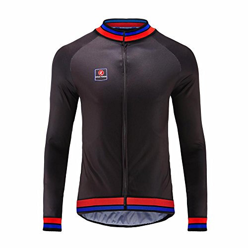UGLY FROG Radtrikot Winter Herren Langarm Fahrradtrikot Thermo Fahrradbekleidung Haibike MZ09