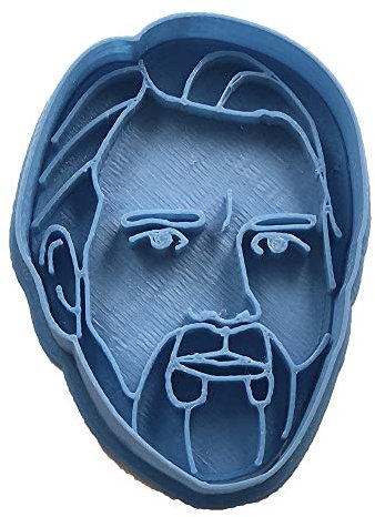 Cuticuter Star Wars Obi Wan Ausstechform, Blau, 8 x 7 x 1.5 cm
