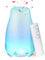 Aroma Diffuser，GeeRic 200ML Luftbefeuchter Ultraschall Vernebler,Raumbefeuchter Aromatherapie Öle Duftlampe mit 7 Farben LED Helles Weiß