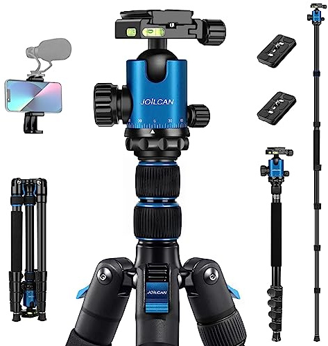 JOILCAN 81 Tripod for Camera Phone, 83 Aluminum Camera Tripod Monopod