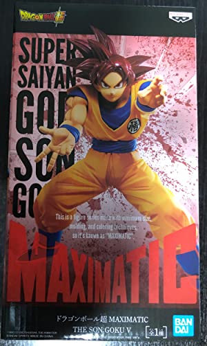 Banpresto BP17034 Dragon Ball Super Maximatic PVC Statue The Son Goku V 25 cm