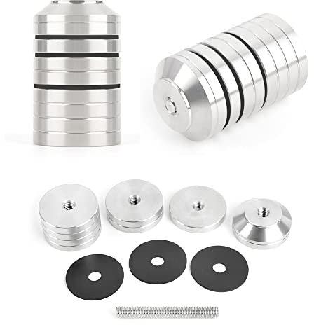 HNZMDY Bogenschießen Stabilisator Gewichte Balance Bar Gewicht Kit Bogen Gegengewichts Dämpfer für Compoundbogen und Recurvebogen 8oz (Silber)