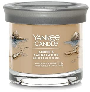 YANKEE CANDLE Signature Small Tumbler Amber/Sandalwood