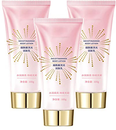 Minshzee Body Lotion Niacinamid Moisturizing Body Lotion Toning Body Cream Body and Face Moisturizing Lotion Brightening Body Makeup Cream