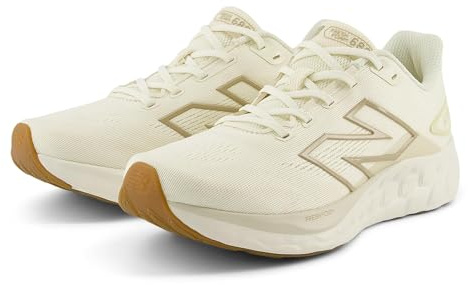 New Balance Women's Fresh Foam 680 V8 Running Shoe, Angora/Linen/Stoneware, 7.5 UK