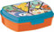 lau-fashion Pokémon Pikachu Brotdose Brotbüchse Gamer Sandwich Lunch Box Set Schule Kinder 16x12cm