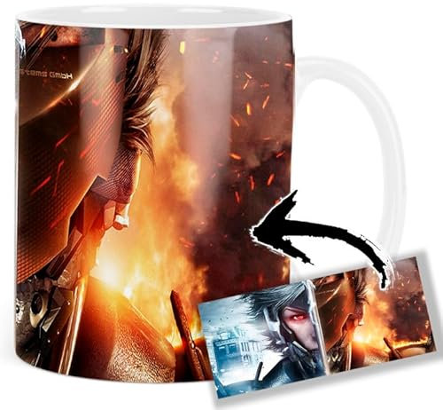 MasTazas Metal Gear Rising Revengeance Raiden Tasse Ceramique Mug