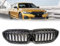 WOHOOD Front-Nierengitter Ohne Kameraloch Glänzend Schwarz Performance Car Upper Bumper Hood Grill Für B&M&W 3er 330i G20 G21 2019-2022 Auto Zubehör