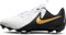 Nike Unisex Kinder Jr Phantom Gx Ii Academy Fg/Mg Fußballschuh, White Black MTLC Gold Coin, 36.5 EU