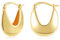 Gold Creolen Ohrringe Damen, Kleine Klobige Creolen Hypoallergen Kleine Ohrringe Glänzende Klobige Hohle Creolen Ohrringe Dicke Creolen Ohrringe leichte Schmuckgeschenke Damen Mädchen