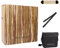 PARDUS Tragbare Cajontrommel mit abnehmbaren Snare-Riemen, Reise-Cajon mit doppelseitigem Birke & Techwood für tiefe und knackige Klänge, Percussion-Musikinstrument, inklusive Oxford-Tragetasche