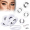 GEMERRY 4 Pair Magnetic Eyelashes with Applicator Natural Look Magnetic Lashes No Glue Needed Reusable Eyelashes Magnetic Without Eyeliner Magnetic Lashes Easy to Wear and Remove (Style A)