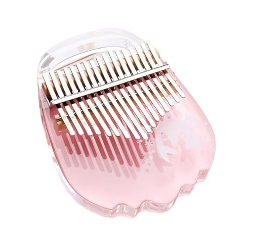 Kalimba 17 Tasten Kalimba Musical Instrument Acryl Xylophon Vibraphon Finger Daumen Klavier(A)