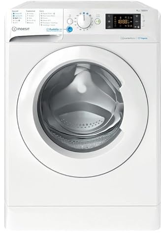 Lavatrice a libera installazione a carica frontale Indesit: 9,0 kg - BWE 91296X WV IT