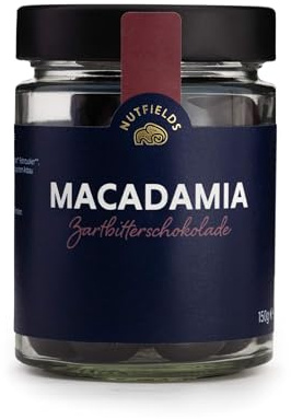 Nutfields Bio Macadamia | in Zartbitterschokolade | Fair | 150 g