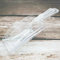 6 cucharas de hielo de plástico transparente para helado, azúcar y alimentos para servir en eventos (grande+azul)