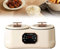 Multiproche à Double mijoteuse 1200W, Pot à Chaud électrique de 3,6 L avec mécanisme de réservation 24h