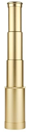 Leistungsstarkes High-Definition-Monokular-Teleskop, 25 X 30/40/50 Mm, Tragbares Spyglass-Piraten-Teleskop-Nachtsichtgerät for Camping-Tourismus(25X40 Golden)