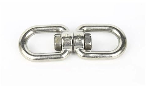 SITBXO Giratorio de Doble Extremo 10 Conectores De Cadena Ancla Giratorios Acero Inoxidable 304 con Doble Grillete For Barco(M6)