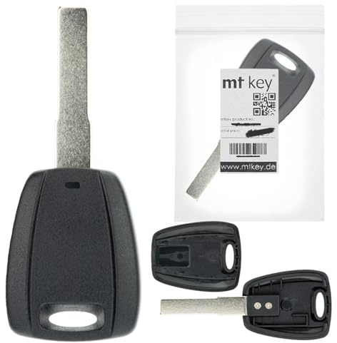 MT KEY Auto Ersatz Schlüssel SIP22 kompatibel mit ALFA Romeo 156 SPORTWAGON 932 166 159 MITO 147 156 932 GT 156 166 Brera Spider 4 Peugeot BIPPER Tepee 08-14 Boxer I 230 244 02-08 IVECO Daily V