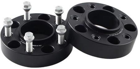 Distanziali per Ruote compatibili con Mercedes-Benz Classe G, bulloni per Ruote, adattatori distanziali, Decorazione, 2 Pezzi, 50 mm