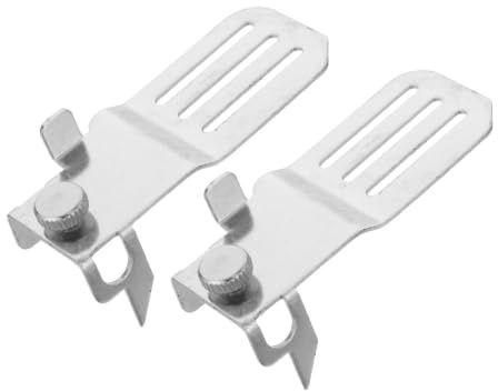 FELTECHELECTR 2 Stück Verstellbare Maßbandhalter aus Eisen mit Bleistiftclip und Marker für Präzise Messungen bei Bau und Ingenieurarbeiten