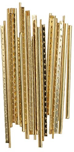 Sharplace 20 Praktische Gitarre Bunddraht Bundstäbchen Fret wire Set in