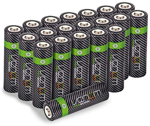 Venom Rechargeable AA Batteries - High Capacity 2100mAh (Pack of 20)