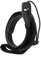 D'Addario Mandolinengurt, geflochten, 2,5 cm, Schwarz