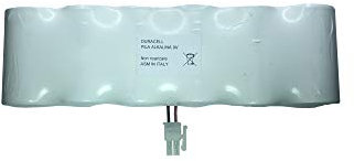 Batteria 9V compatibile con allarmi Antifurti Duevi pacco batterie