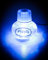 Lufterfrischer Original Poppy, LED-Beleuchtung 5 Volt USB-Stecker, 5 LEDs 7 Farben Farbwechsel, Duft Inhalt 150 ml, für LKW, PKW (Fresie)