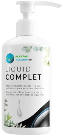 PlantasAcuario Completo Abono Líquido para acuarios plantados 100ml