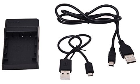 Tweovnai Battery Chargeur USB pour Dsc-H3 Dsc-H7 Dsc-H9 Dsc-H10