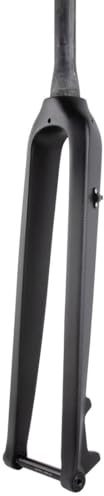 HIMALO Carbon Mountainbike Starrgabel 26'' 27.5'' 29'' MTB-Starrgabel Scheibenbremse 15x100mm Steckachse Vorderradgabel 1-1/2'' Verjüngt Gabelschaft Gewindelos (Color : Matte Black, Size : 29'')