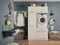 möbelando Waschmaschinenumbauschrank >LAUNDREEZY< in weiß - 117,5x200x67,5 (BxHxT)