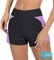Generisch Perioden Badeshorts zum Schwimmen, Hoch Taillierte Bikini Perioden Badehose Auslaufsichere Menstruationsunterwäsche für Mädchen Teenager Frauen