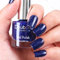 DouborQ Glitter Sparkle Blue Color Nail Polish Finger Air Dry Long-lasting Nail Art Varnish (17)