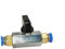 Pneumatischer Mini-Kugelhahn, Schnellkupplung, 4 mm, 6 mm, 8 mm, 10 mm, 12 mm, Schlauch, Luftkompressor, Wasser, Gas, Öl, Durchflussregelung, Anschluss-Mini-Kugelhahn – KS-4 mm