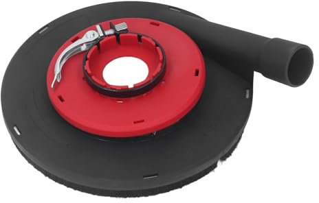 SZTVECFW 9 Inch Angle Grinder Dust Shroud, Efficient Filtration Surface Grinding Shroud, Dust Proof Polishing Dust Shroud, for 230mm Angle Grinder