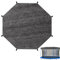DAZZTIME Protection Solaire pour Trampoline,Couverture D'ombrage de Trampoline 305cm,Housse D'ombrage de Trampoline,Toit Pare Soleil pour Trampoline,Protection Trampoline,pour Aire De Jeux Extérieure