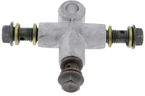 Bremsleitung T-Stück T-Bremsverbinder mit 10mm Verteiler Ersatzteile Silber