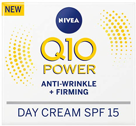 Nivea Q10 Plus-SPF 15 Anti-Falten Face Day Creme, 50 ml, 3 Stück