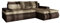 Mirjan24 Eckcouch Oslo Mini, Ecksofa mit Bettkasten und Schlaffunktion, Sofa, Couch, Bettsofa, Schlafcouch, Polsterecke, Farbauswahl (Ecksofa Rechts, Soft 066 + Lawa 02)
