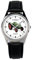 KIESENBERG Armbanduhr Farmer Traktor Schlepper Fahrer Geschenk Artikel Idee Fan Damen Herren Unisex Analog Quartz Lederarmband Uhr 36mm Durchmesser B-1621